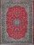 https://www.armanrugs.com/ | 9' 10" x 13' 1" Red Isfahan Hand Knotted Wool Authentic Persian Rug