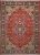 https://www.armanrugs.com/ | 9' 10" x 13' 5" Red Isfahan Hand Knotted Wool Authentic Persian Rug